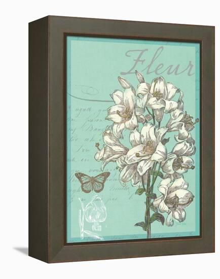 Fleur Nouveau-Devon Ross-Framed Stretched Canvas