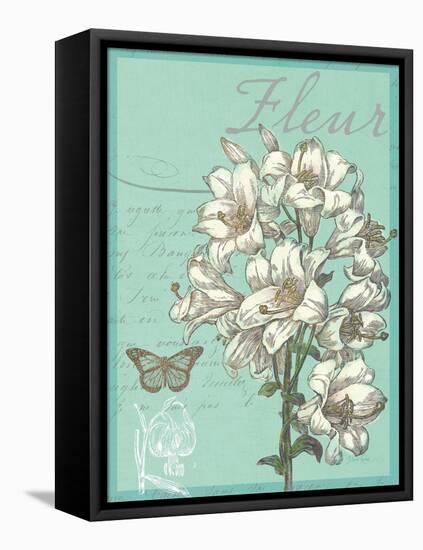 Fleur Nouveau-Devon Ross-Framed Stretched Canvas