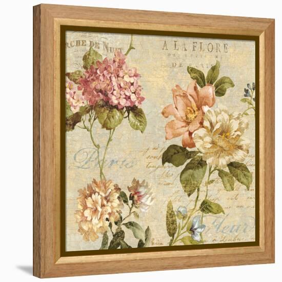 Fleur Paris I-Deborah Devellier-Framed Stretched Canvas