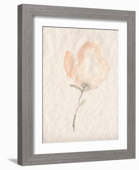 Fleur Petite II-Jennifer Goldberger-Framed Art Print