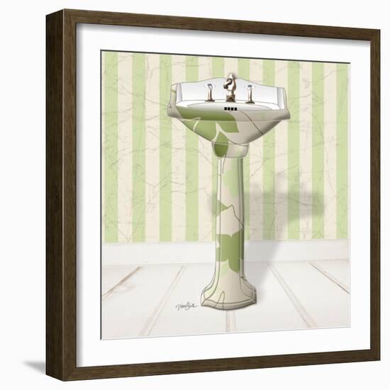 Fleur Sink 1-Diane Stimson-Framed Art Print