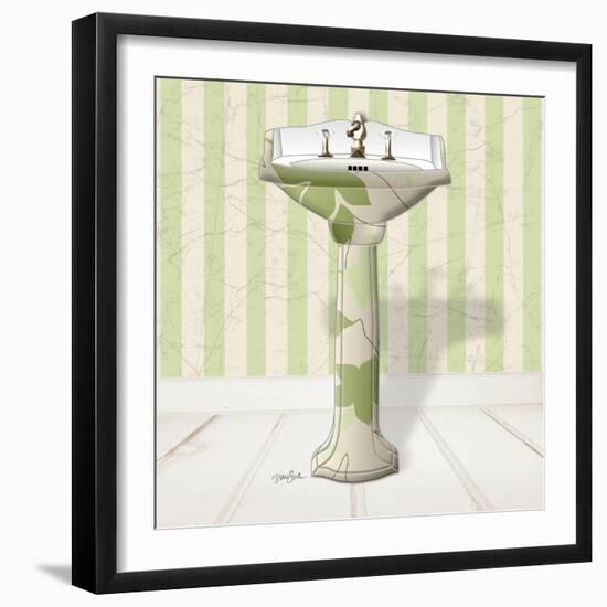 Fleur Sink 1-Diane Stimson-Framed Art Print