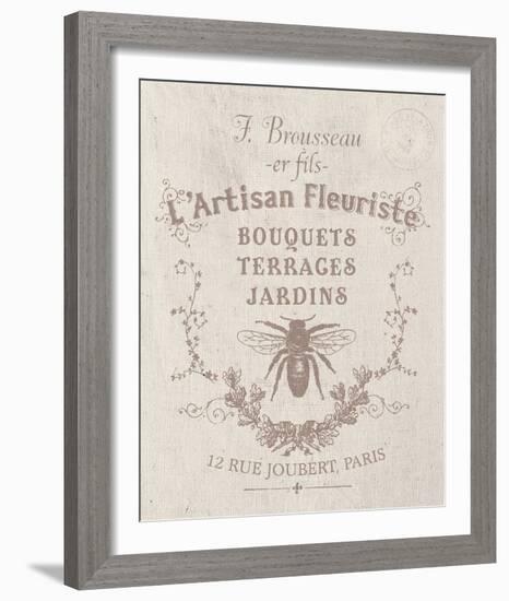 Fleuriste Brousseau-The Vintage Collection-Framed Giclee Print