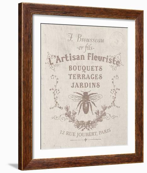 Fleuriste Brousseau-The Vintage Collection-Framed Giclee Print