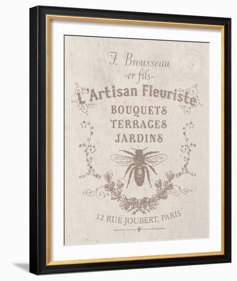 Fleuriste Brousseau-The Vintage Collection-Framed Giclee Print