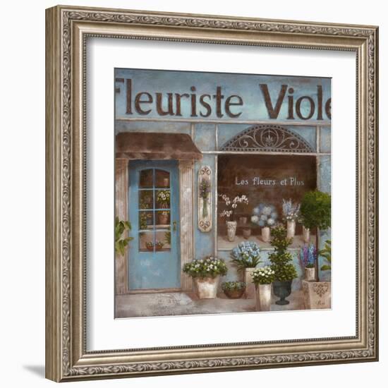 Fleuriste-Nan-Framed Art Print