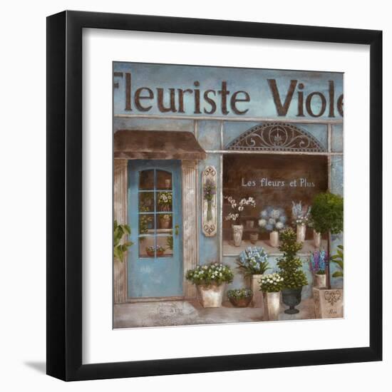 Fleuriste-Nan-Framed Art Print