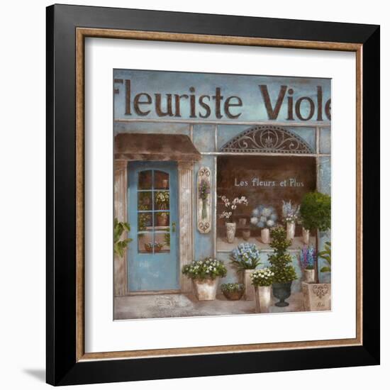 Fleuriste-Nan-Framed Art Print