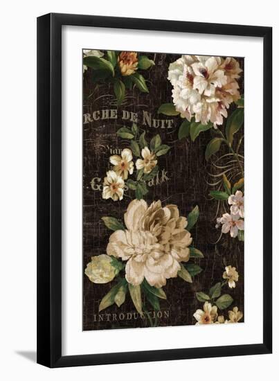 Fleurs Antique I-Deborah Devellier-Framed Art Print