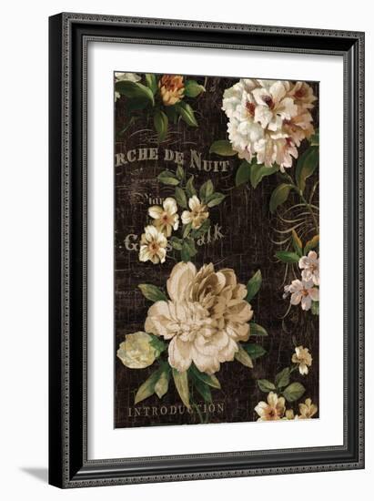 Fleurs Antique I-Deborah Devellier-Framed Art Print