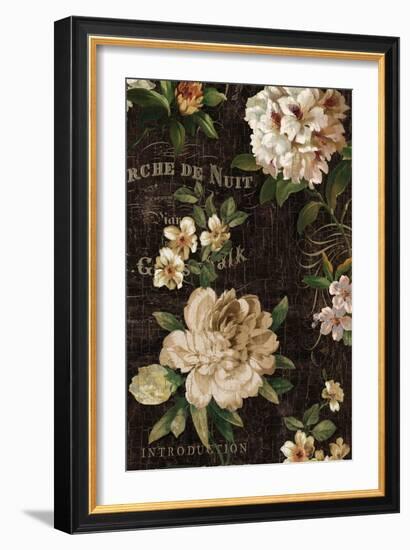 Fleurs Antique I-Deborah Devellier-Framed Art Print