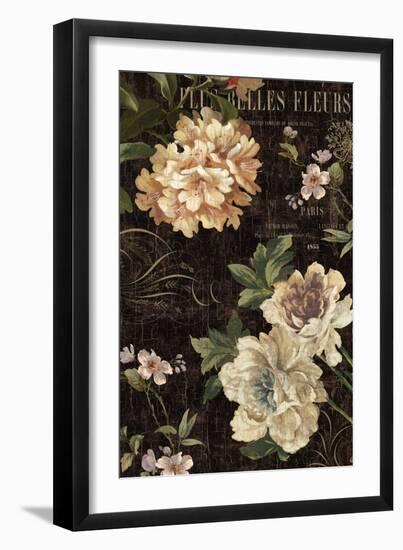 Fleurs Antique II-Deborah Devellier-Framed Art Print