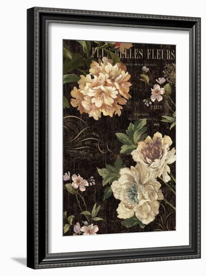 Fleurs Antique II-Deborah Devellier-Framed Art Print