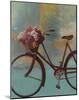 Fleurs Bicyclette II-null-Mounted Art Print