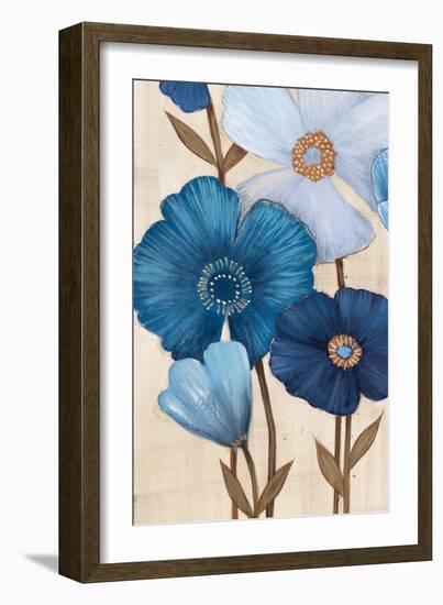Fleurs Bleues I-Maja-Framed Art Print
