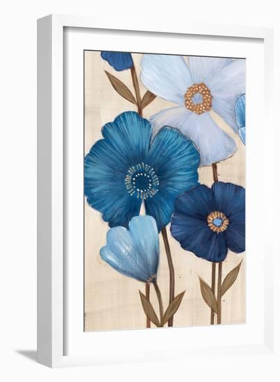 Fleurs Bleues I-Maja-Framed Art Print