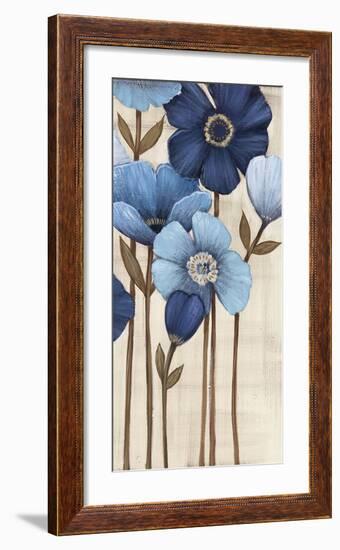 Fleurs Bleues II-Maja-Framed Giclee Print