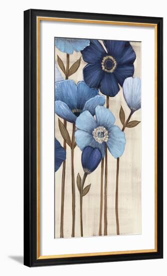 Fleurs Bleues II-Maja-Framed Giclee Print