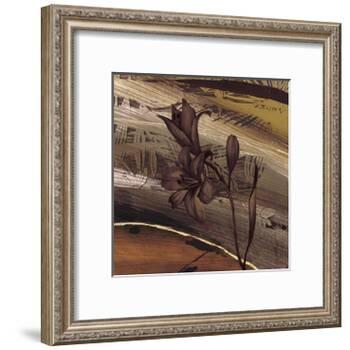 Fleurs d'Or I-Anne Brochard-Framed Giclee Print