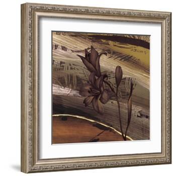 Fleurs d'Or I-Anne Brochard-Framed Giclee Print