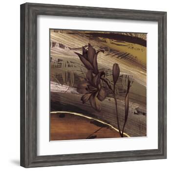 Fleurs d'Or I-Anne Brochard-Framed Giclee Print