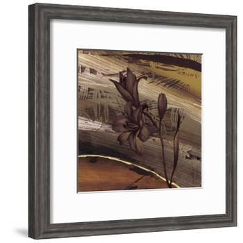 Fleurs d'Or I-Anne Brochard-Framed Giclee Print