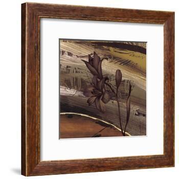 Fleurs d'Or I-Anne Brochard-Framed Giclee Print