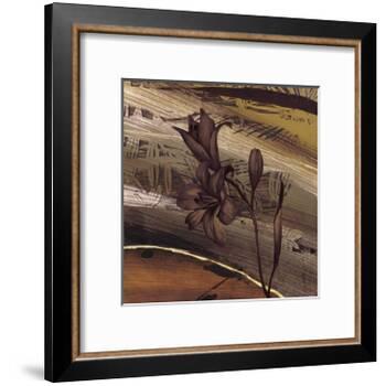 Fleurs d'Or I-Anne Brochard-Framed Giclee Print