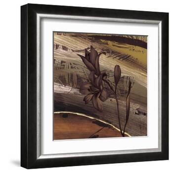 Fleurs d'Or I-Anne Brochard-Framed Giclee Print