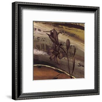 Fleurs d'Or I-Anne Brochard-Framed Giclee Print