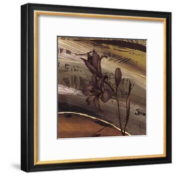Fleurs d'Or I-Anne Brochard-Framed Giclee Print