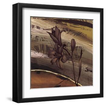 Fleurs d'Or I-Anne Brochard-Framed Giclee Print