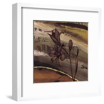 Fleurs d'Or I-Anne Brochard-Framed Giclee Print