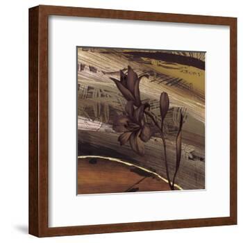 Fleurs d'Or I-Anne Brochard-Framed Giclee Print