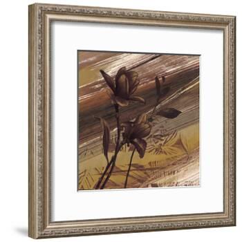 Fleurs d'Or II-Anne Brochard-Framed Giclee Print