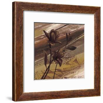 Fleurs d'Or II-Anne Brochard-Framed Giclee Print
