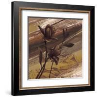 Fleurs d'Or II-Anne Brochard-Framed Giclee Print