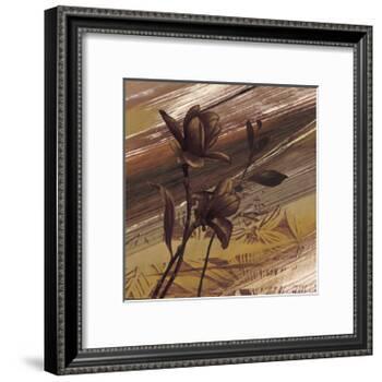 Fleurs d'Or II-Anne Brochard-Framed Giclee Print