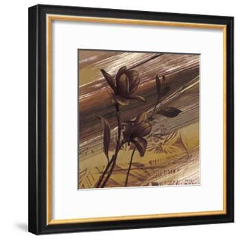 Fleurs d'Or II-Anne Brochard-Framed Giclee Print