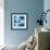 Fleurs de Matisse I Sq-Mercedes Lopez Charro-Framed Art Print displayed on a wall
