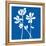 Fleurs de Matisse II Sq-Mercedes Lopez Charro-Framed Stretched Canvas