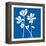 Fleurs de Matisse II Sq-Mercedes Lopez Charro-Framed Stretched Canvas