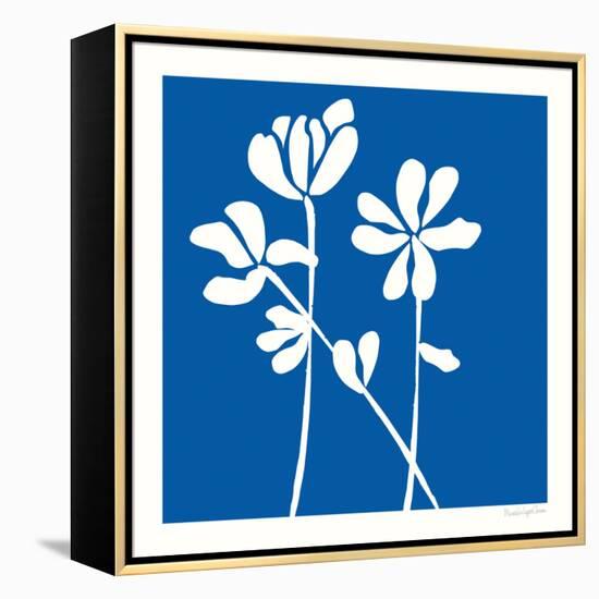 Fleurs de Matisse II Sq-Mercedes Lopez Charro-Framed Stretched Canvas