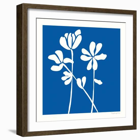 Fleurs de Matisse II Sq-Mercedes Lopez Charro-Framed Art Print