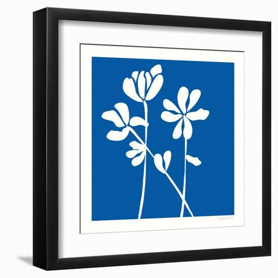 Fleurs de Matisse II Sq-Mercedes Lopez Charro-Framed Art Print