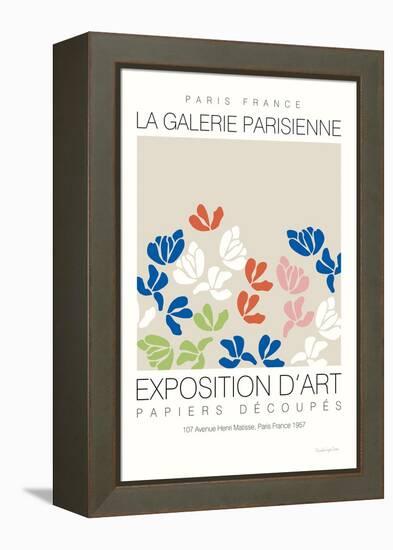 Fleurs de Matisse III-Mercedes Lopez Charro-Framed Stretched Canvas