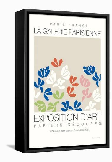 Fleurs de Matisse III-Mercedes Lopez Charro-Framed Stretched Canvas