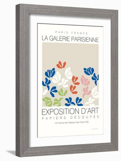 Fleurs de Matisse III-Mercedes Lopez Charro-Framed Premium Giclee Print