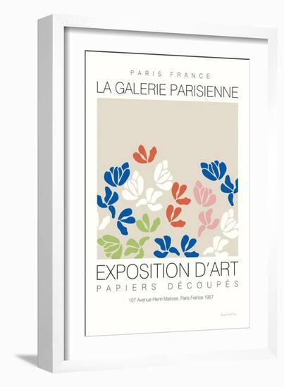 Fleurs de Matisse III-Mercedes Lopez Charro-Framed Premium Giclee Print