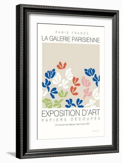Fleurs de Matisse III-Mercedes Lopez Charro-Framed Premium Giclee Print